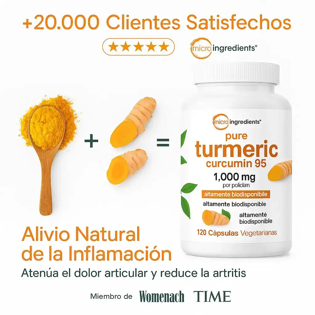 Turmeric 95 - Antiinflamatorio Natural de Alta Absorción