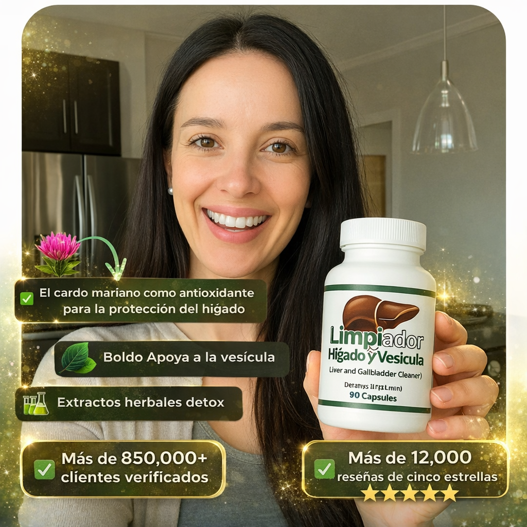 Limpiador Hígado y Vesícula, Boldo & Milk Thistle Extract