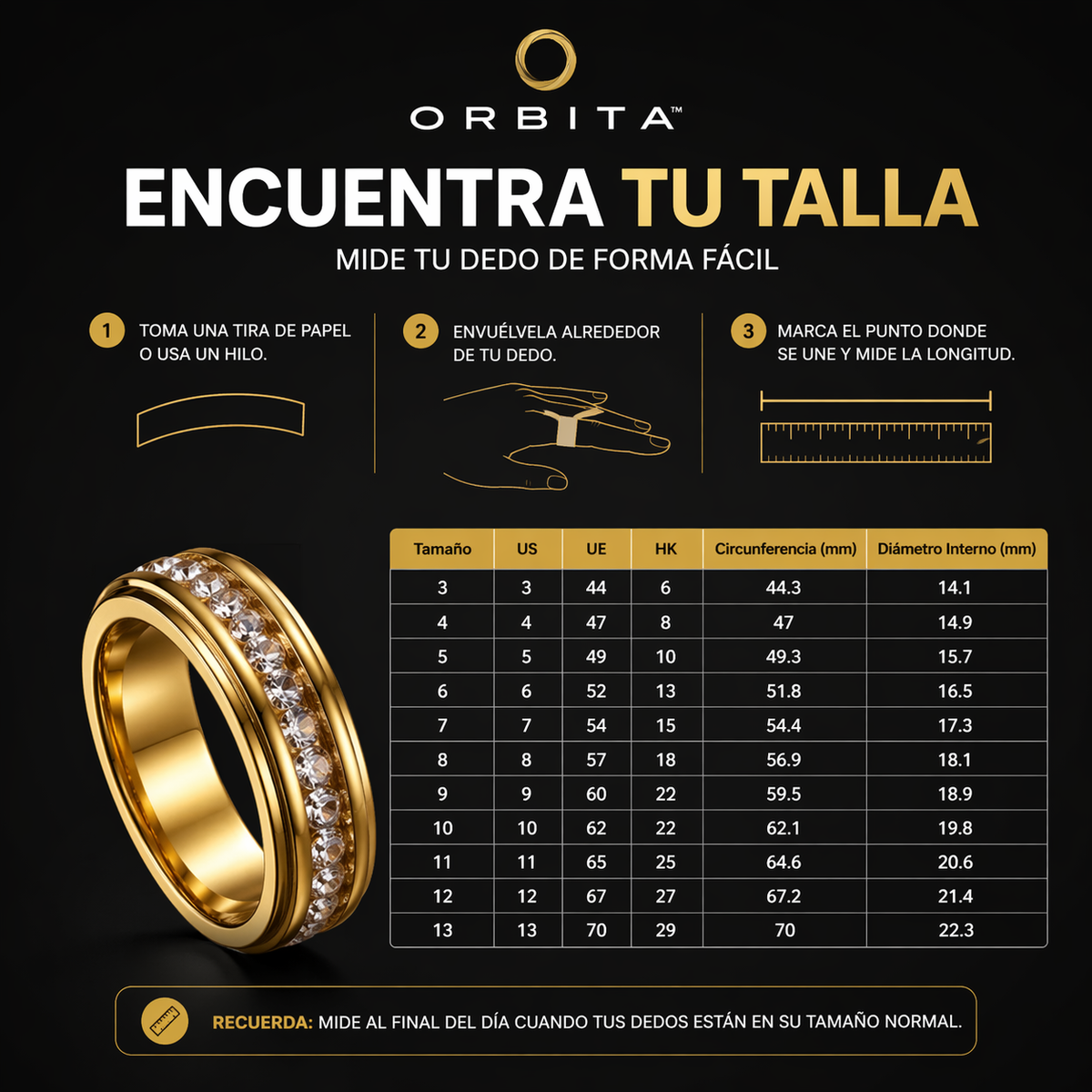 ORBITA™ CORE RING - Antiestrés mental en movimiento