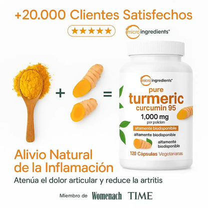 Turmeric 95 - Antiinflamatorio Natural de Alta Absorción
