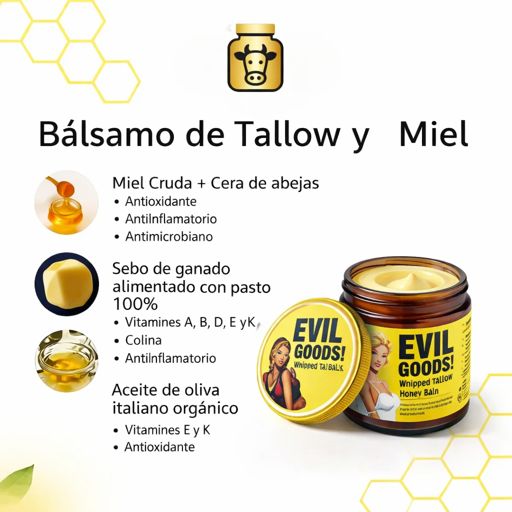 DermaPura-Origen® /  Bálsamo de sebo de res