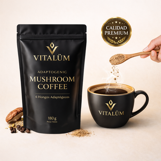 VITALÜM COFFEE con Hongos Adaptógenos