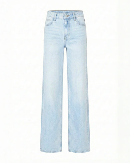 Jeans BBL de pierna ancha y tiro medio