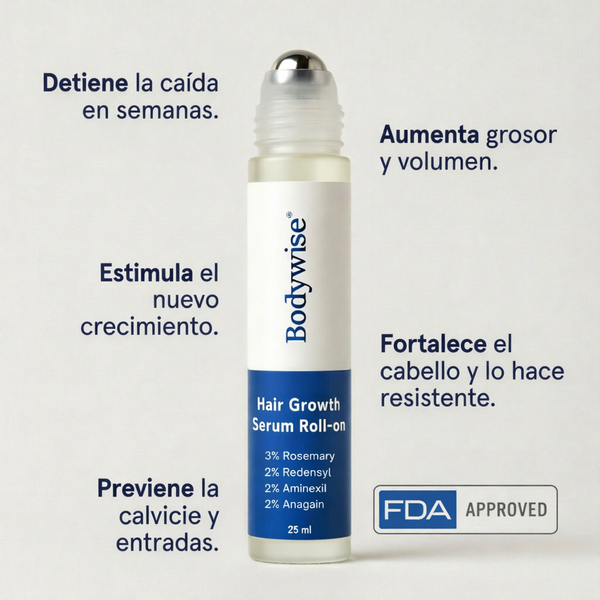 Bodywise Roll-On / Crecimiento Capilar