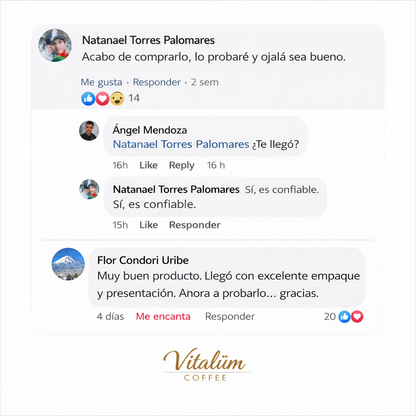 VITALÜM COFFEE con Hongos Adaptógenos