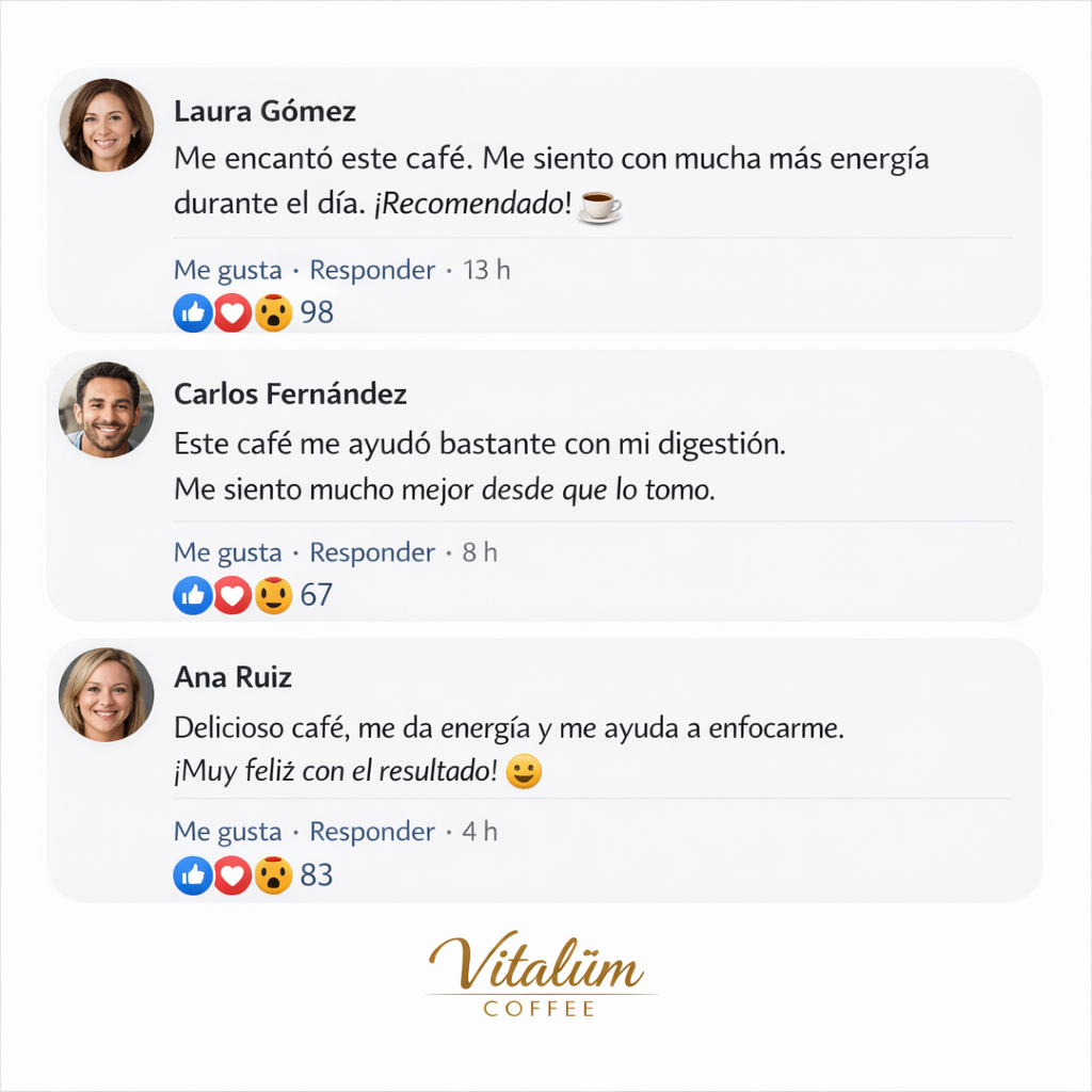 VITALÜM COFFEE con Hongos Adaptógenos