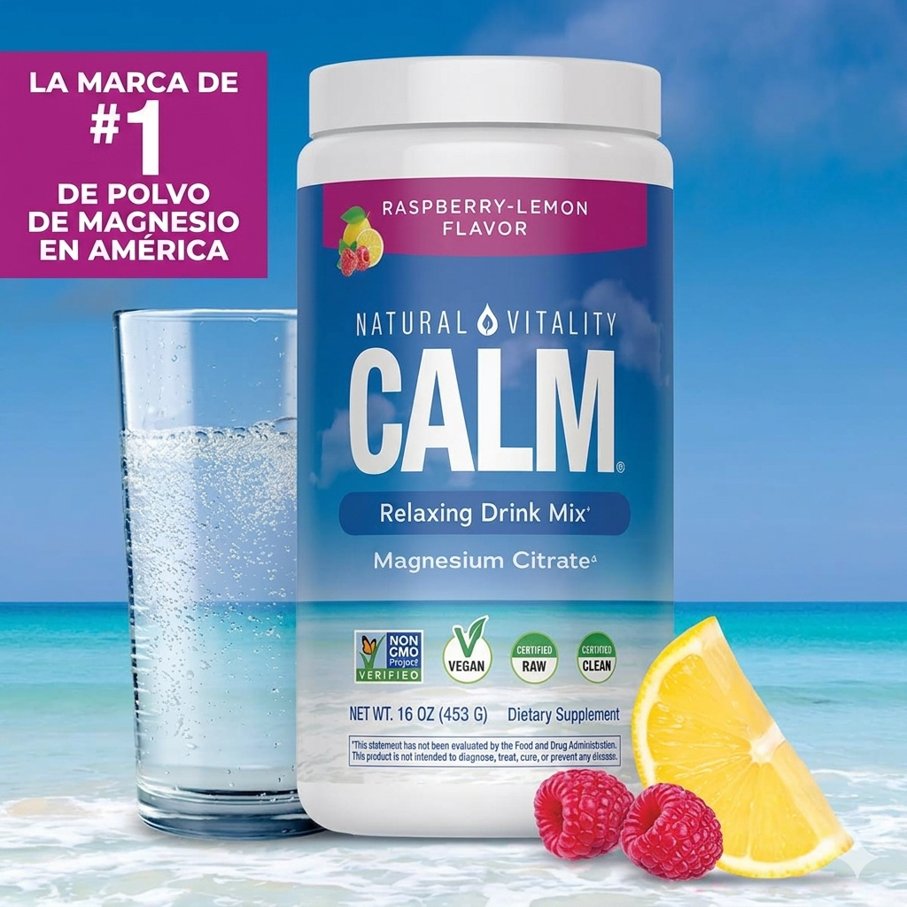 Max Calm Relaxin Drink Mix - Despídete del estrés diario